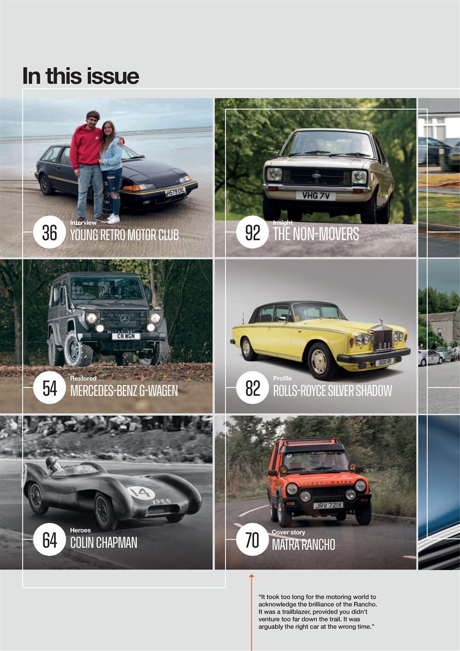 Classic Retro Modern Magazine Preview Pages
