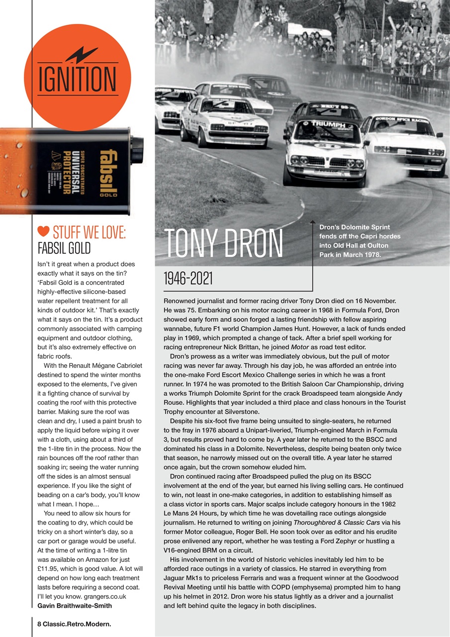 Classic Retro Modern Magazine Preview Pages