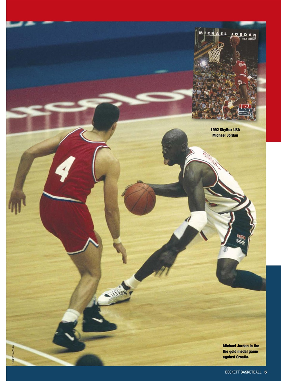 Beckett Basketball Magazine Preview Pages