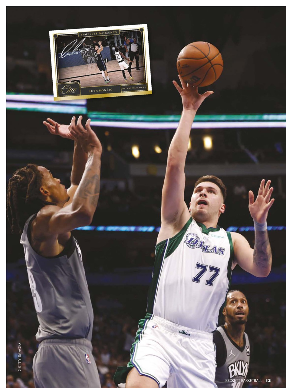 Beckett Basketball Magazine Preview Pages