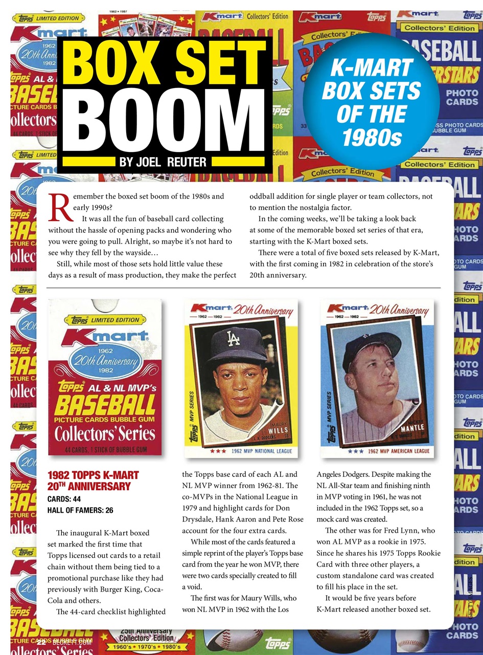 Sports Card Monthly Magazine Preview Pages