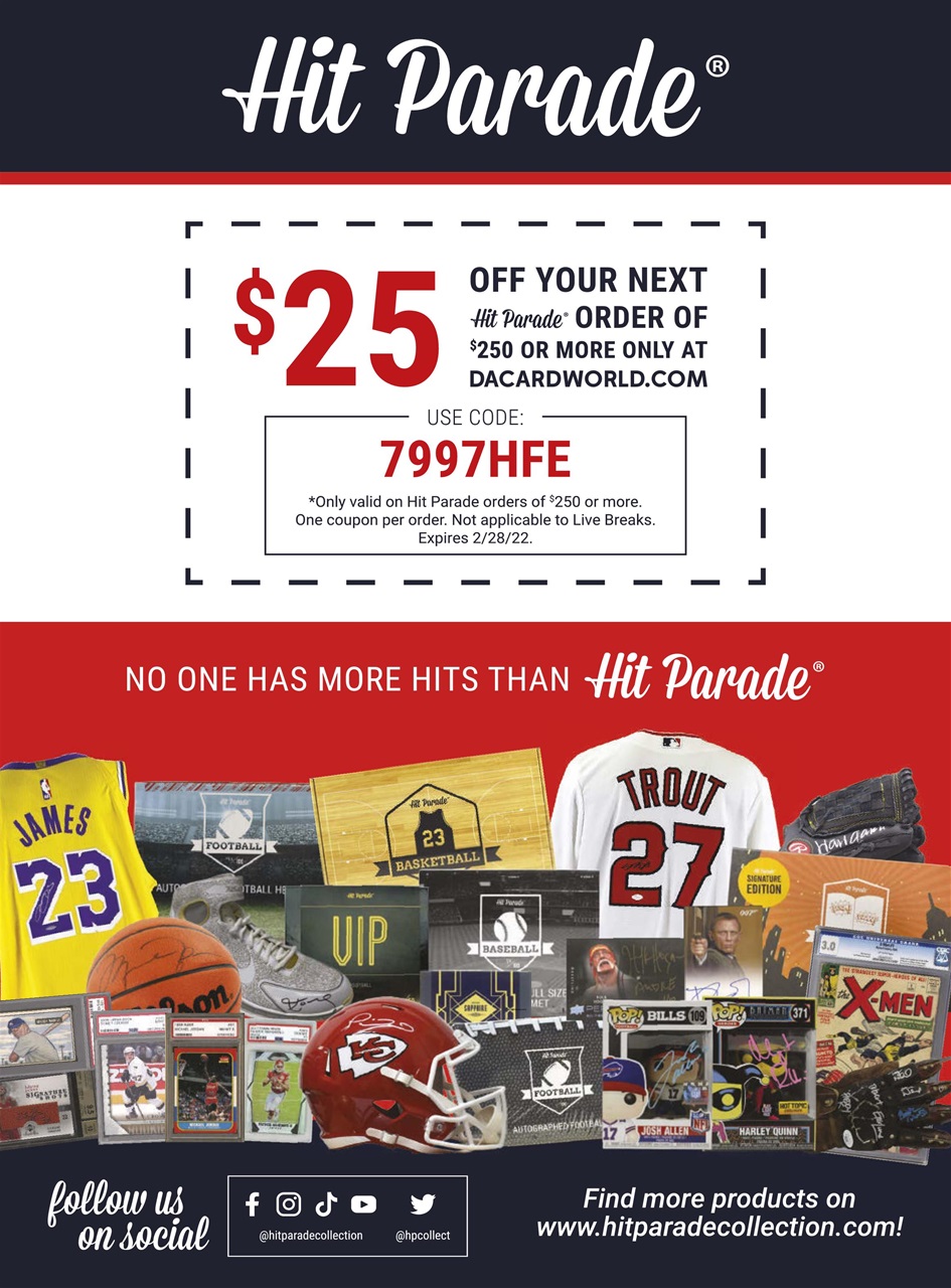 Sports Card Monthly Magazine Preview Pages