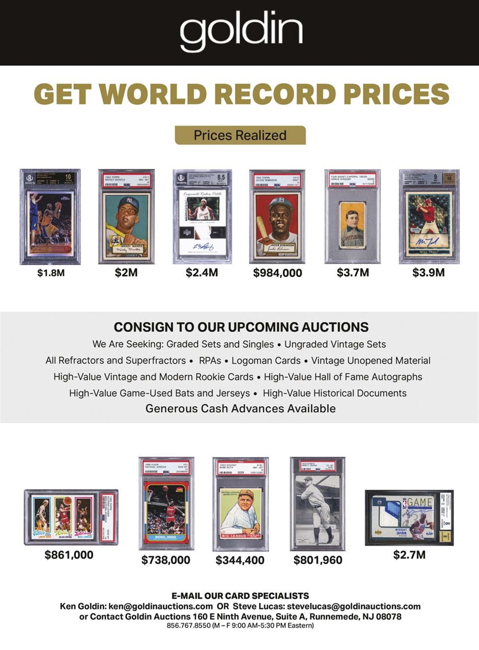 Beckett Vintage Collector Magazine Preview Pages