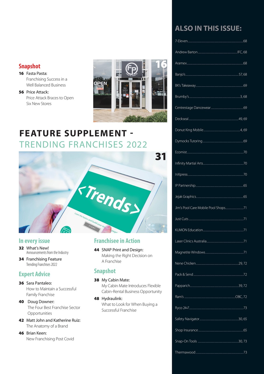 Business Franchise Australia&NZ Preview Pages
