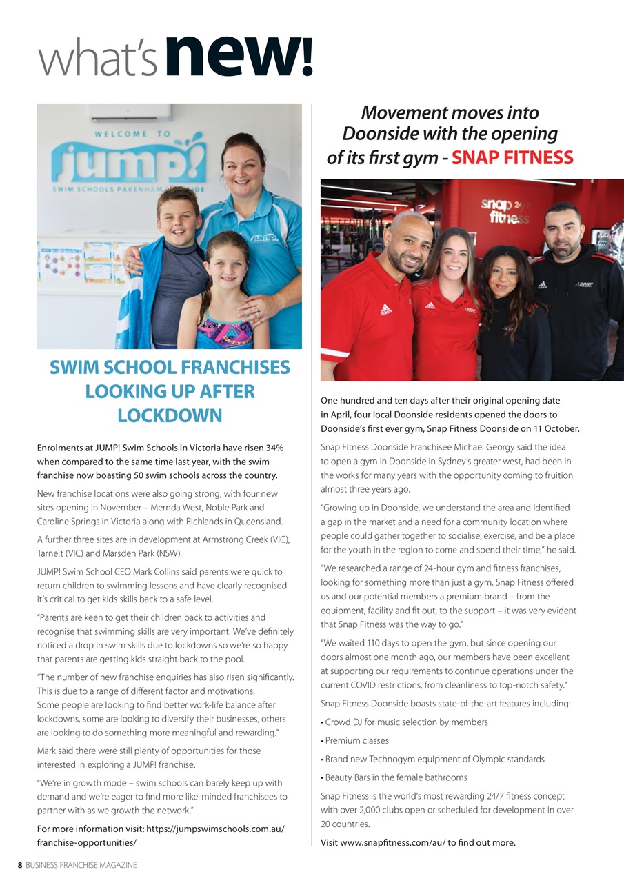 Business Franchise Australia&NZ Preview Pages