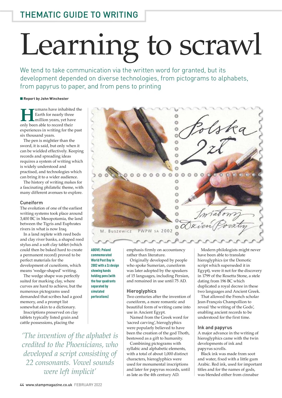 Stamp Magazine Preview Pages