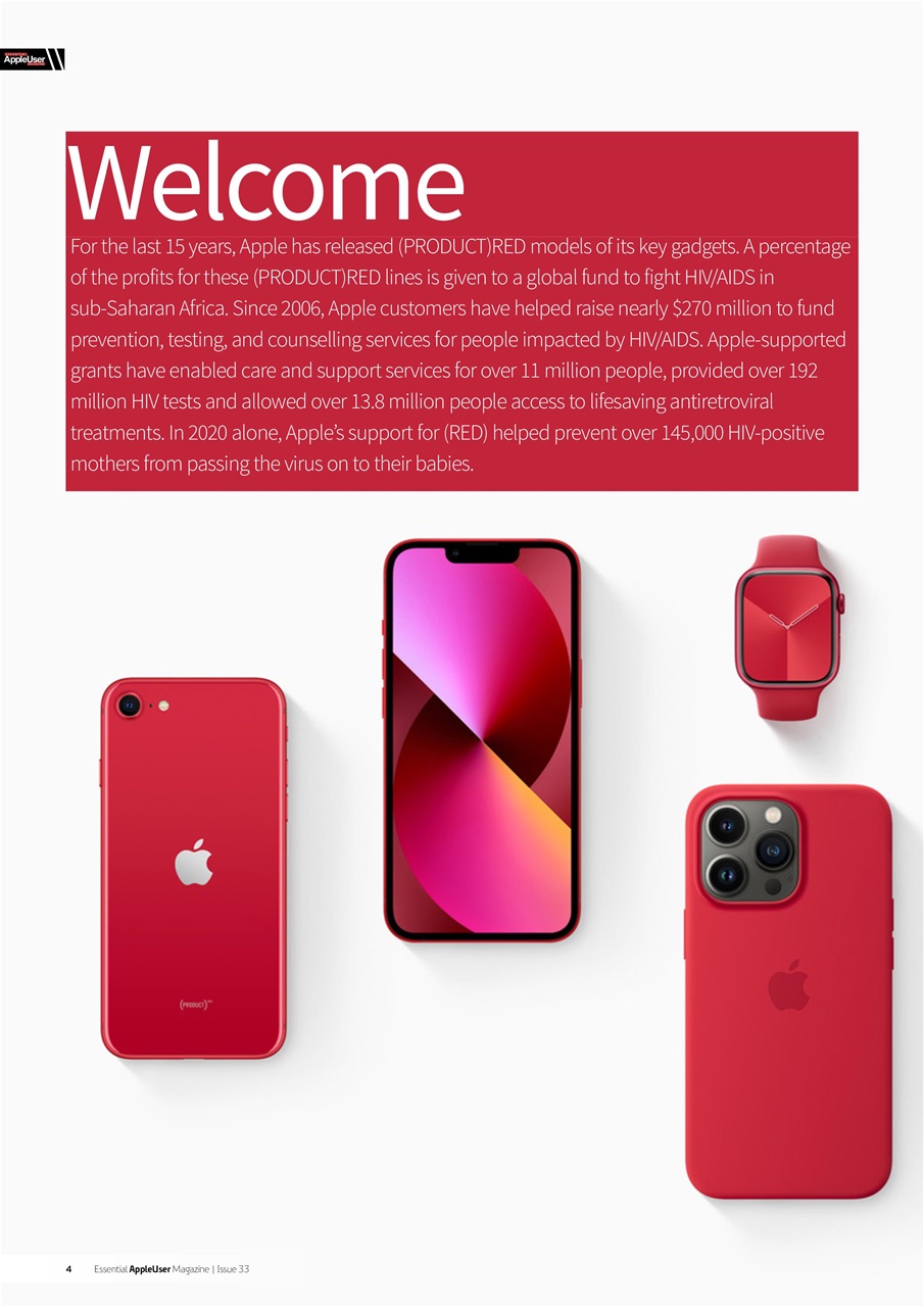 Essential Apple User Preview Pages