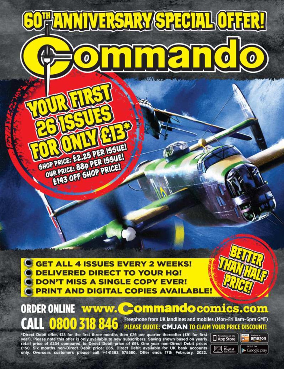 Commando Preview Pages