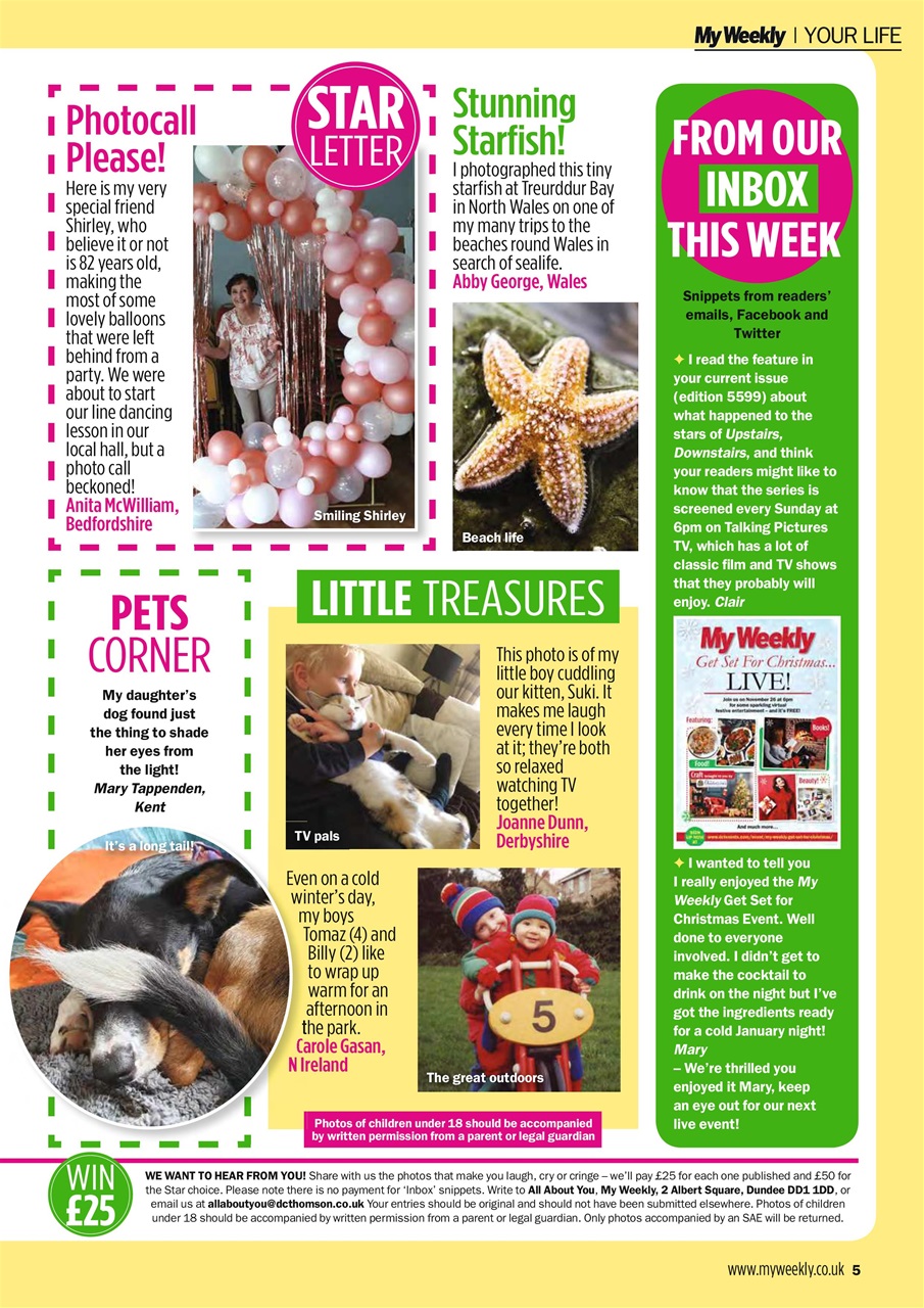 My Weekly Preview Pages