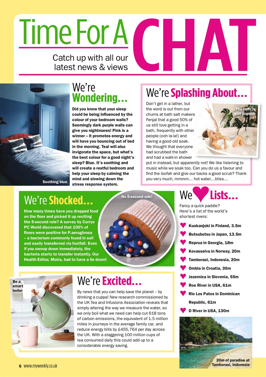 My Weekly Preview Pages