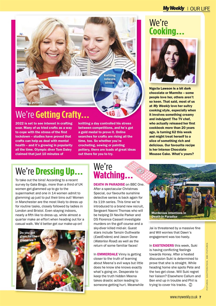 My Weekly Preview Pages