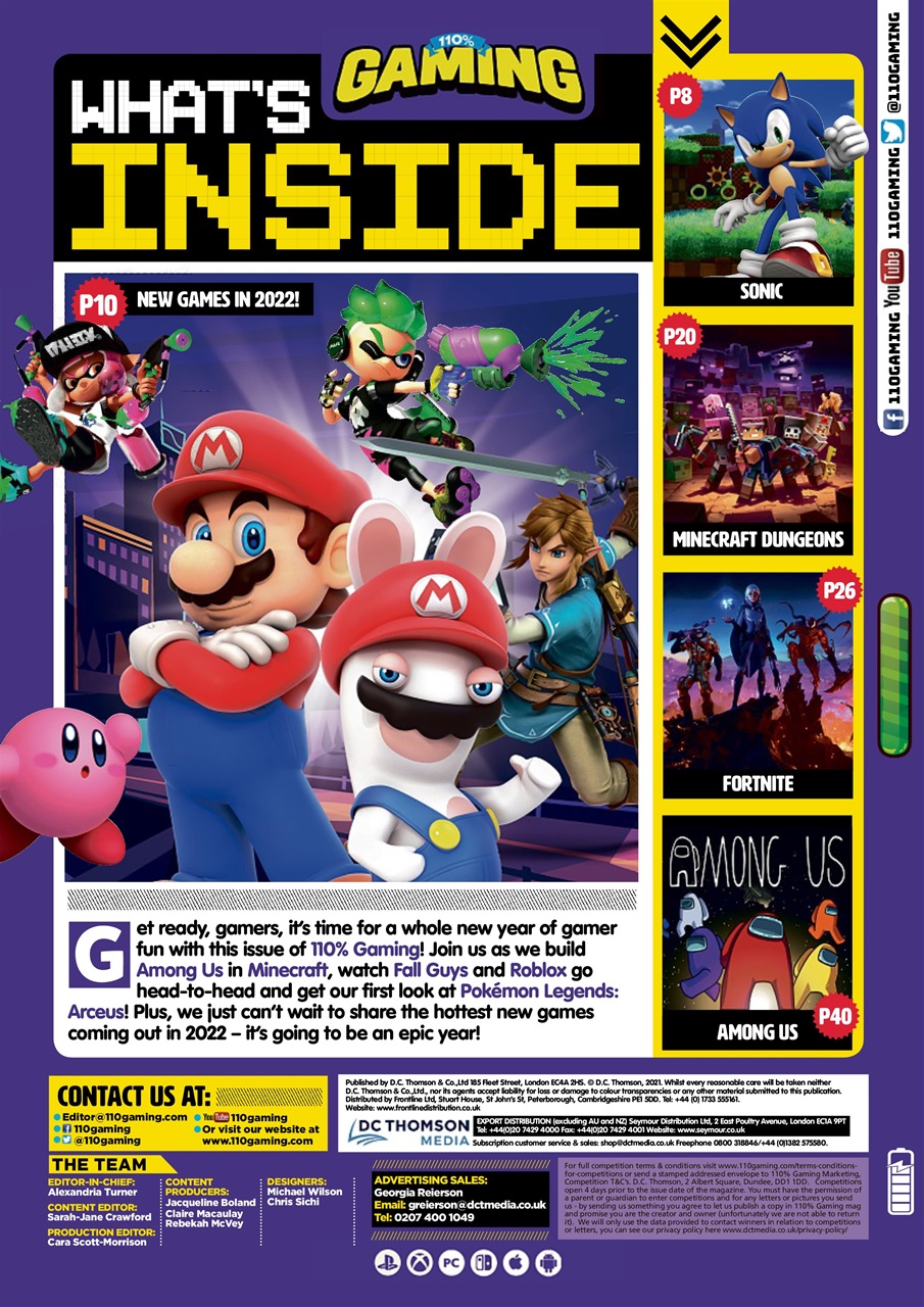 110% Gaming Preview Pages