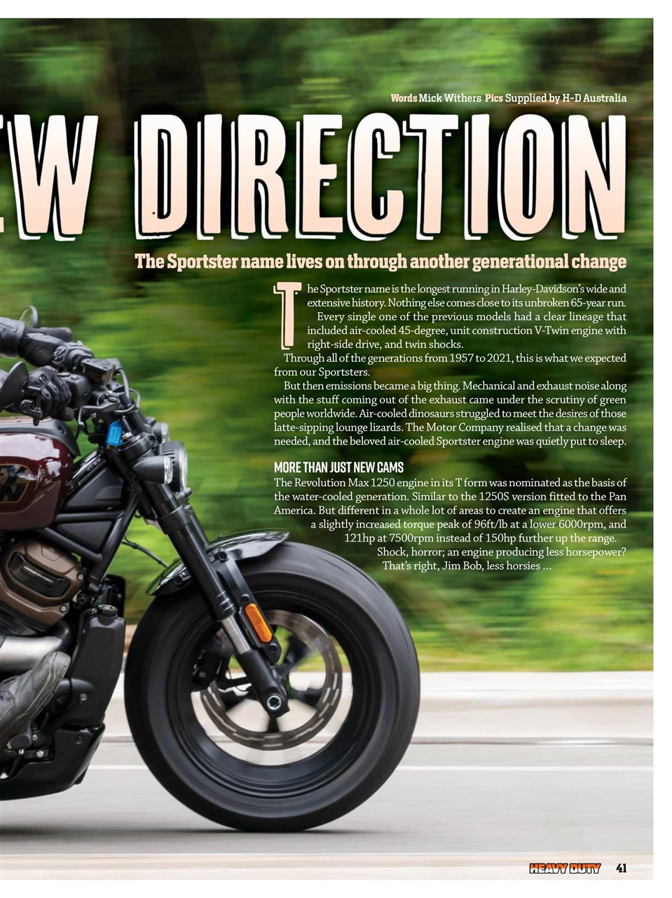 Heavy Duty Preview Pages