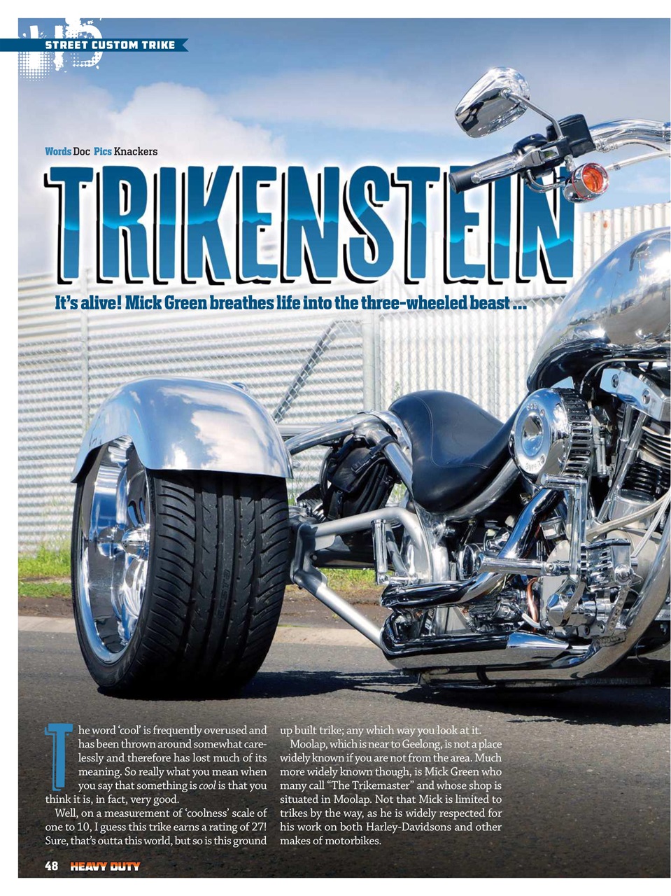 Heavy Duty Preview Pages