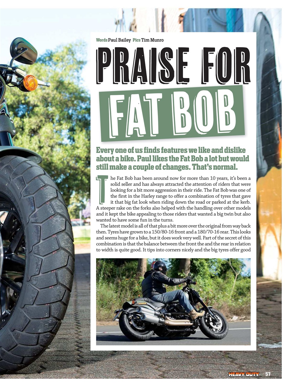 Heavy Duty Preview Pages