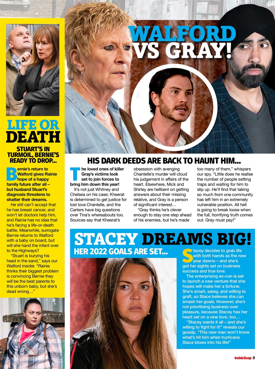 Inside Soap Preview Pages