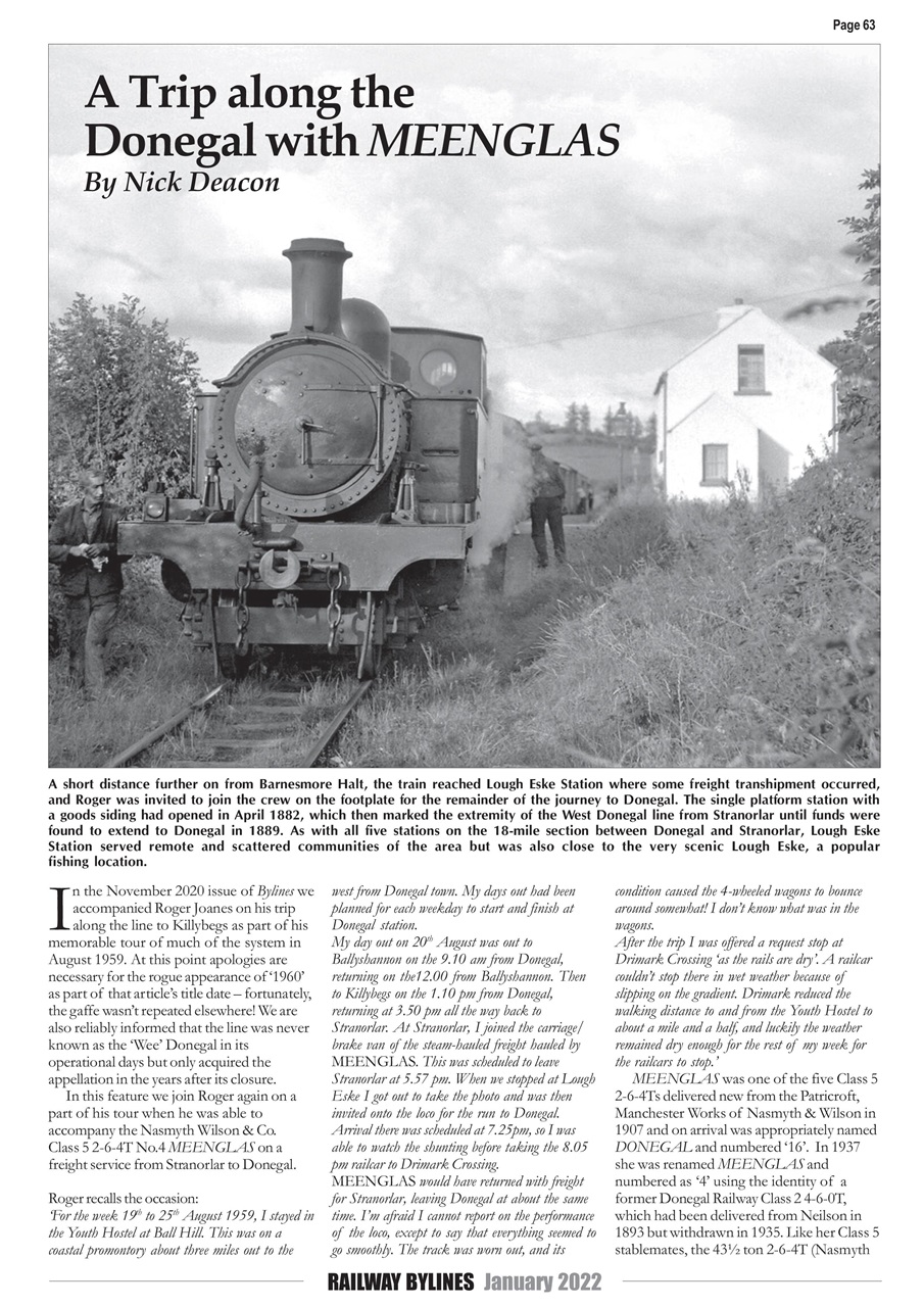 Railway Bylines Preview Pages