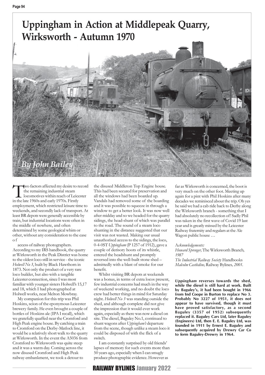 Railway Bylines Preview Pages