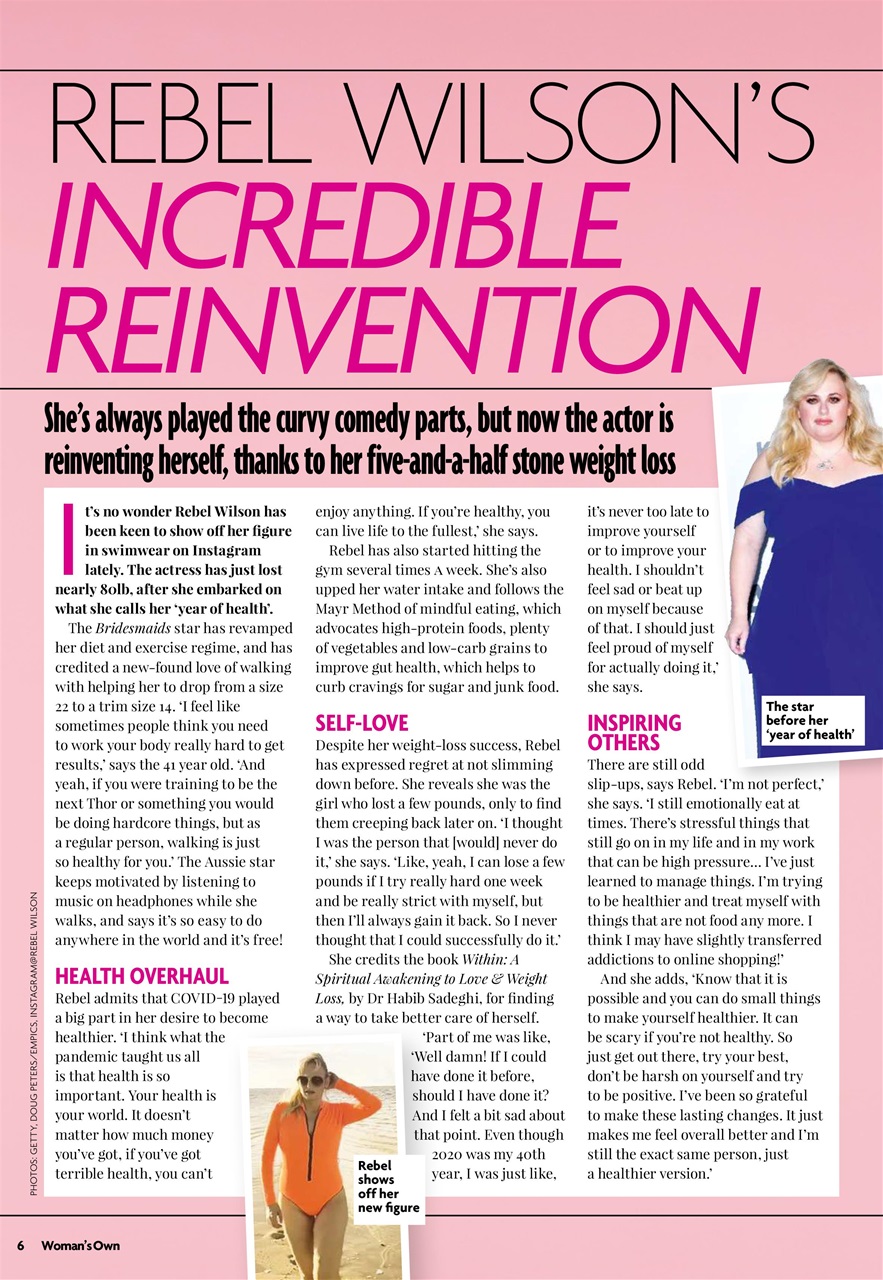 Woman's Own Lifestyle Special Preview Pages