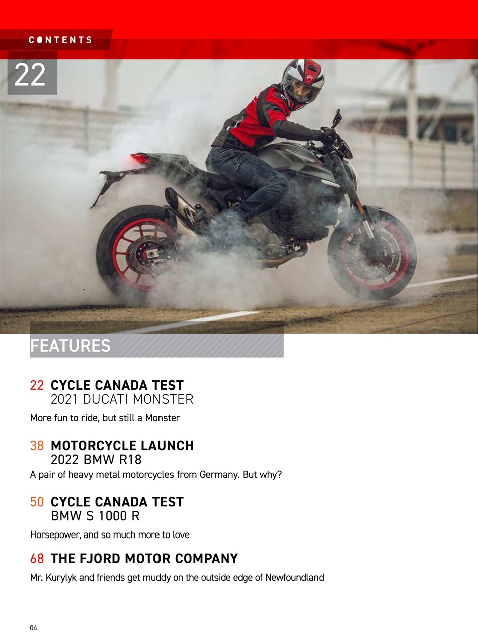 Cycle Canada Preview Pages