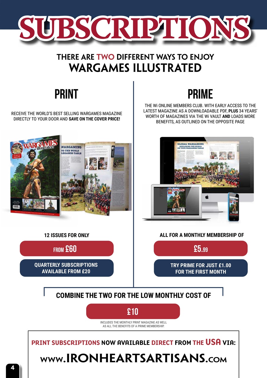 Wargames Illustrated Preview Pages