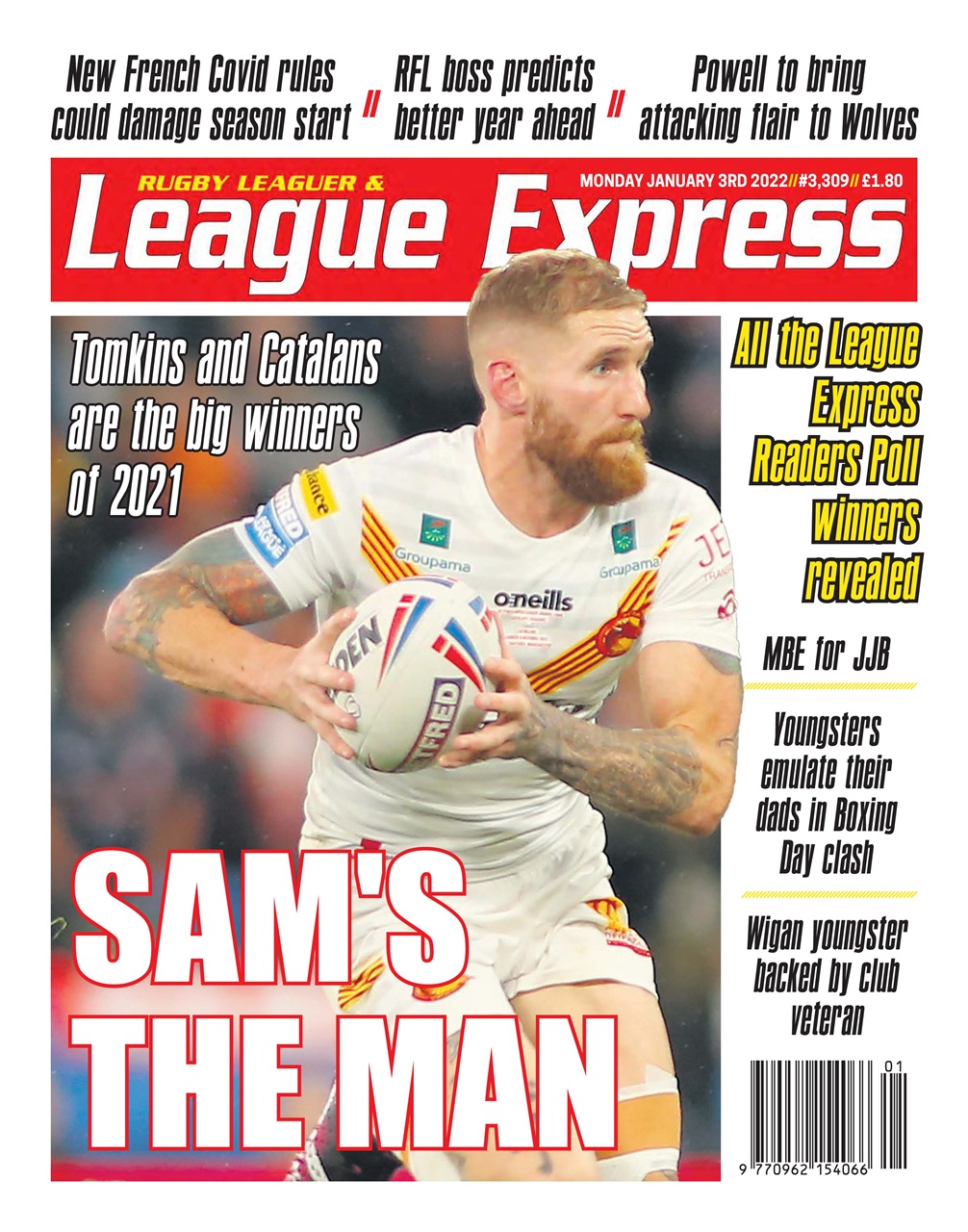 League Express Preview Pages