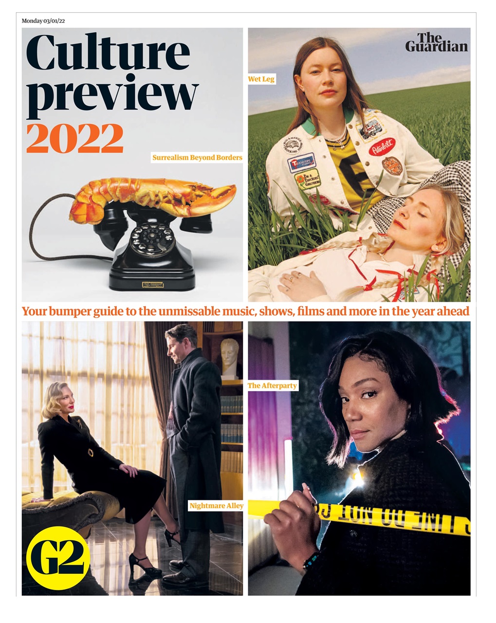 The Guardian Newspaper Preview Pages