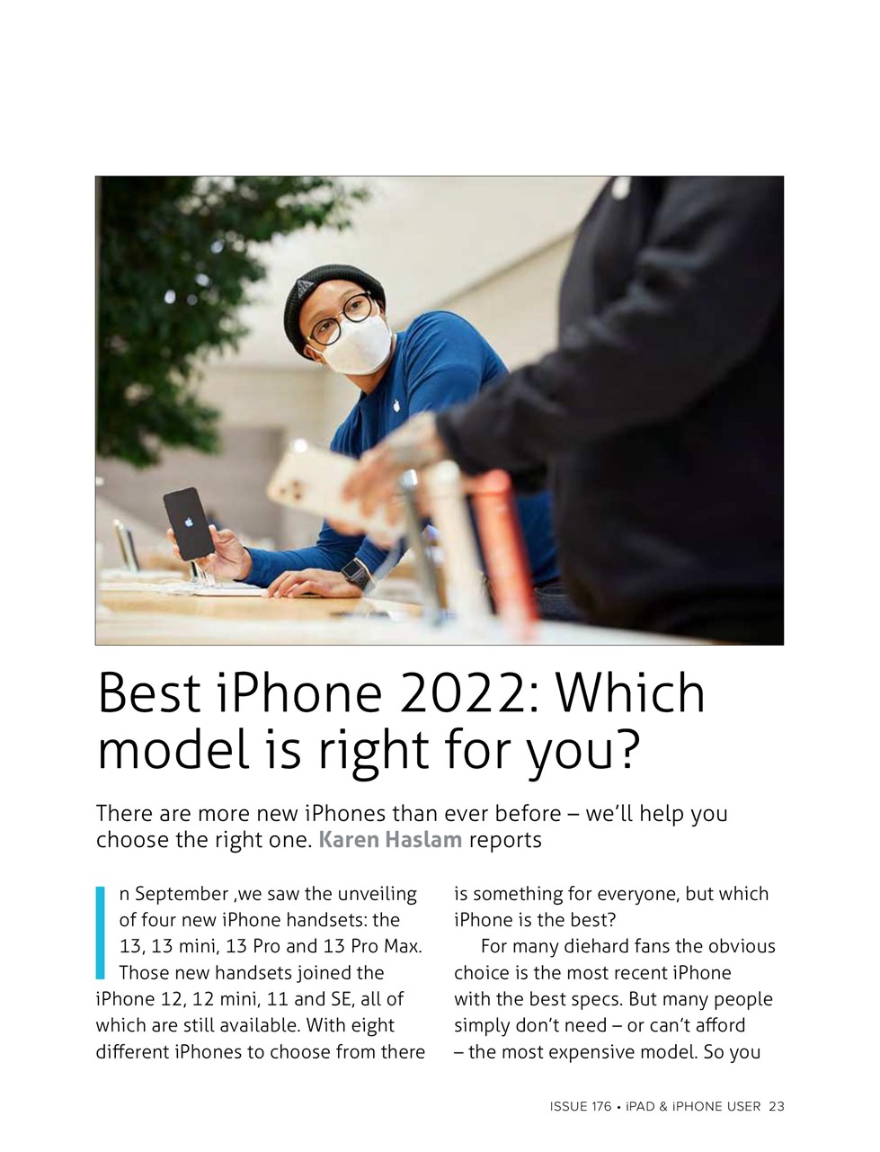iPad and iPhone User Preview Pages