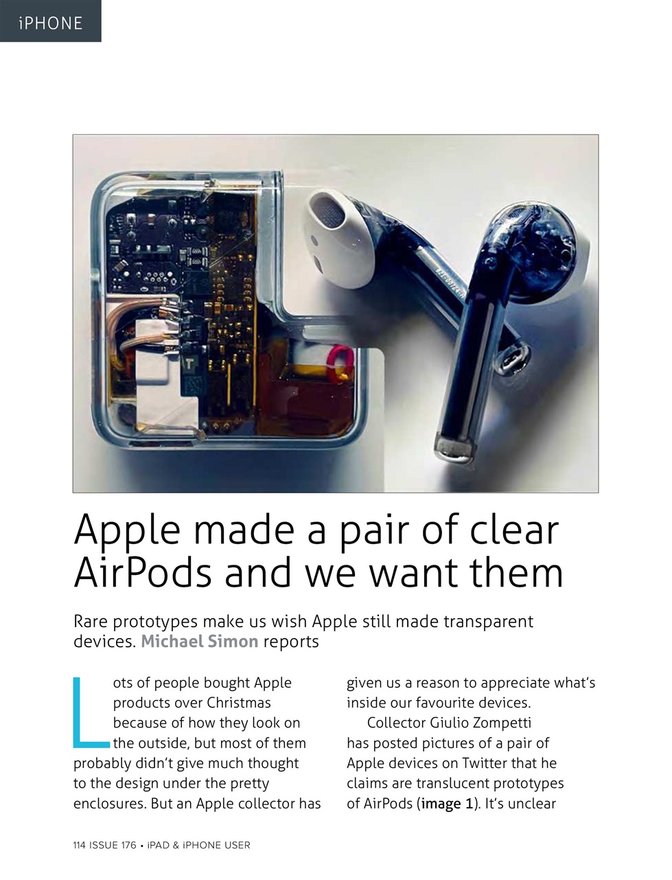 iPad and iPhone User Preview Pages