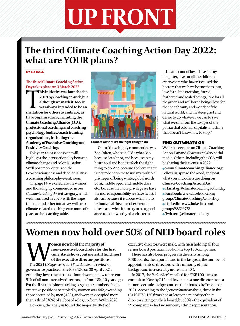 Coaching at Work Preview Pages