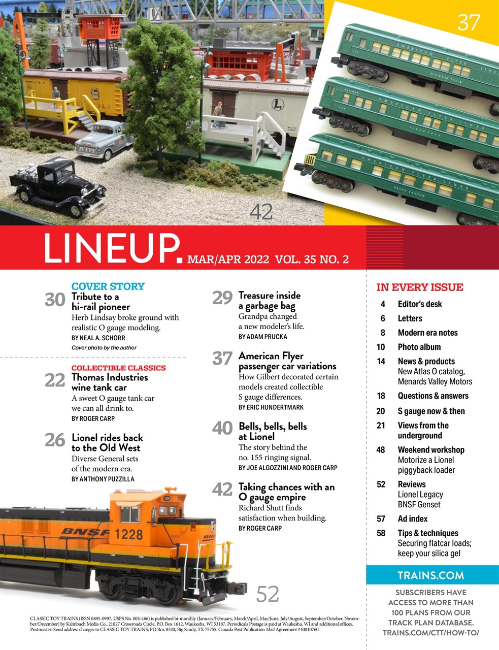 Classic Toy Trains Preview Pages