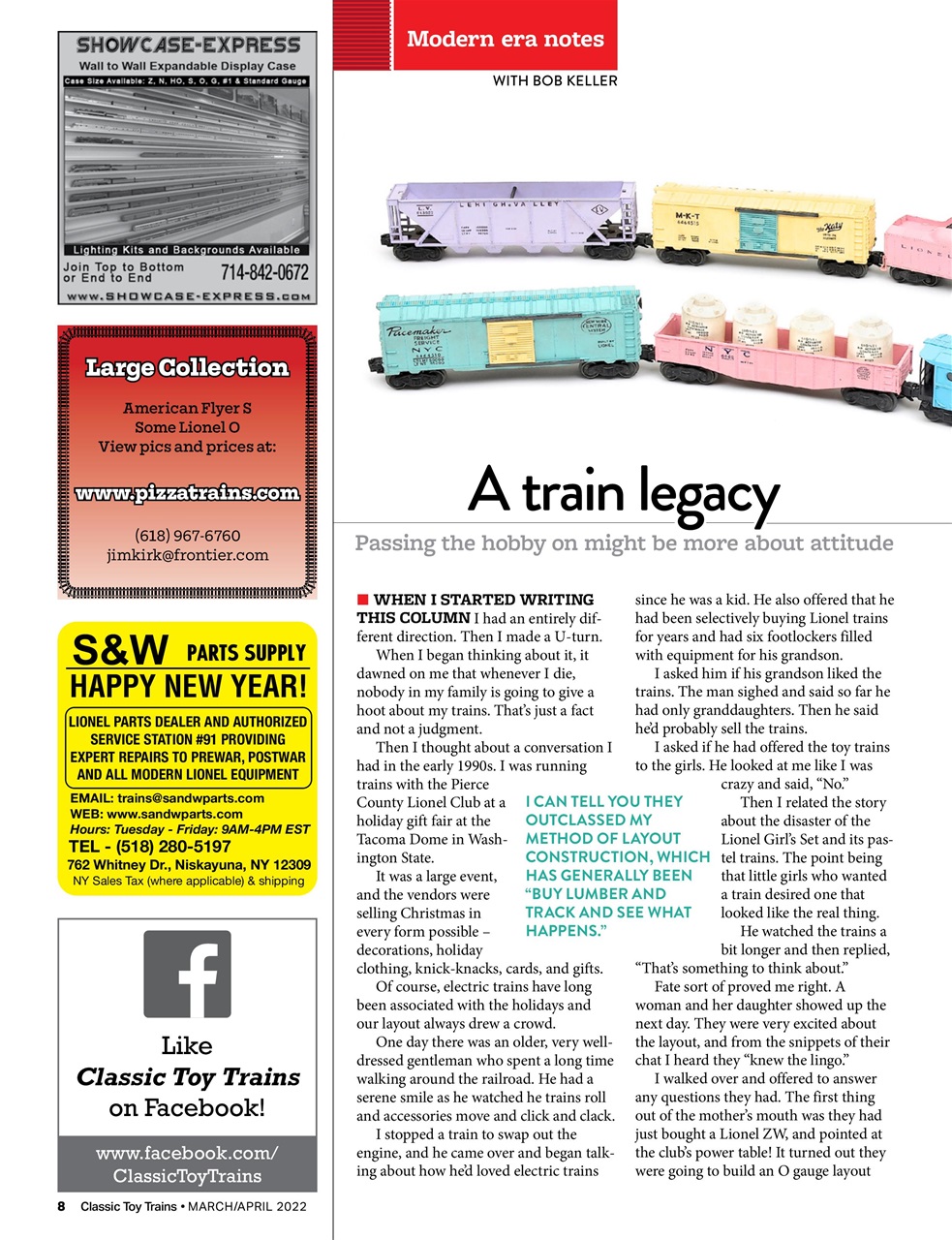 Classic Toy Trains Preview Pages