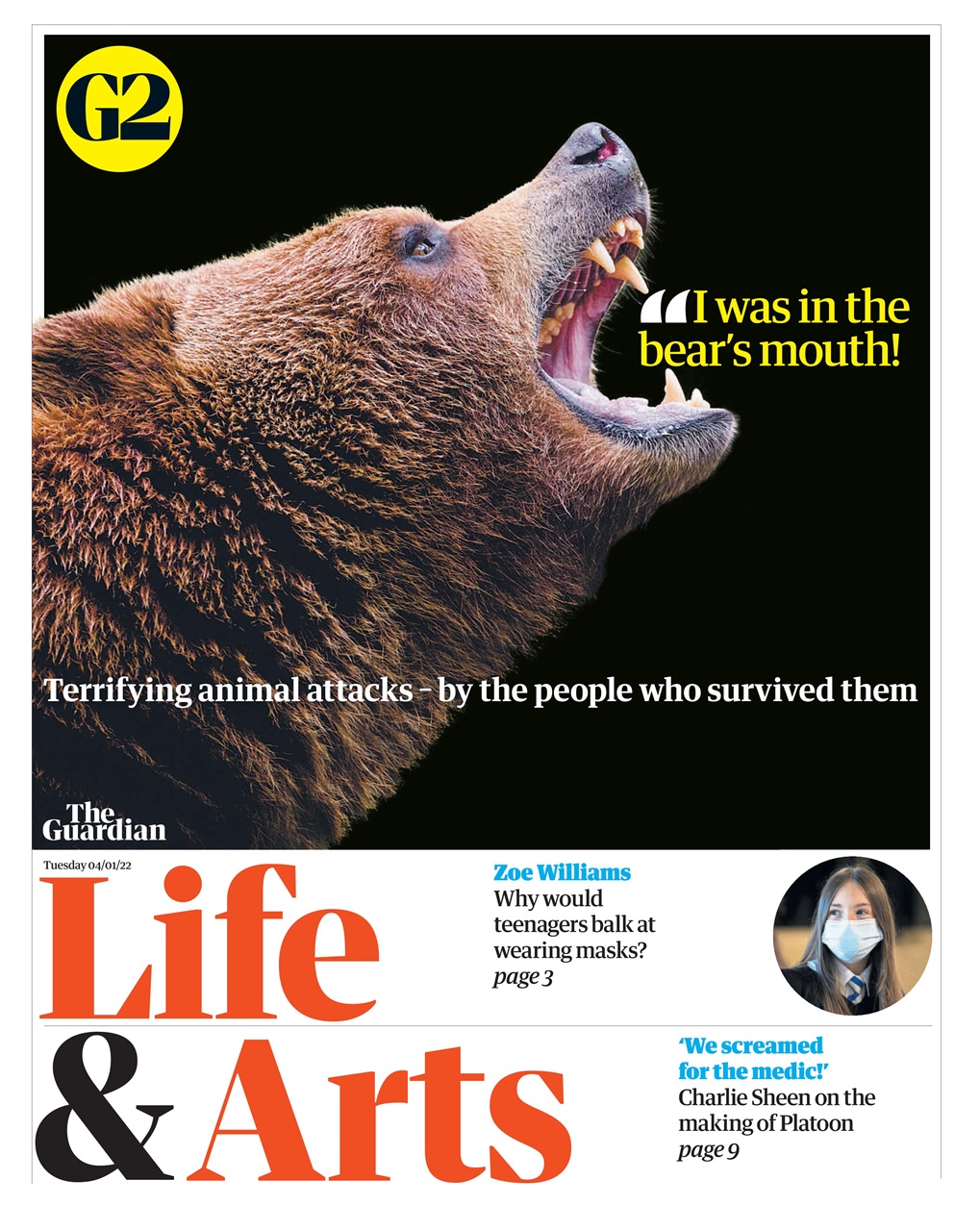 The Guardian Newspaper Preview Pages