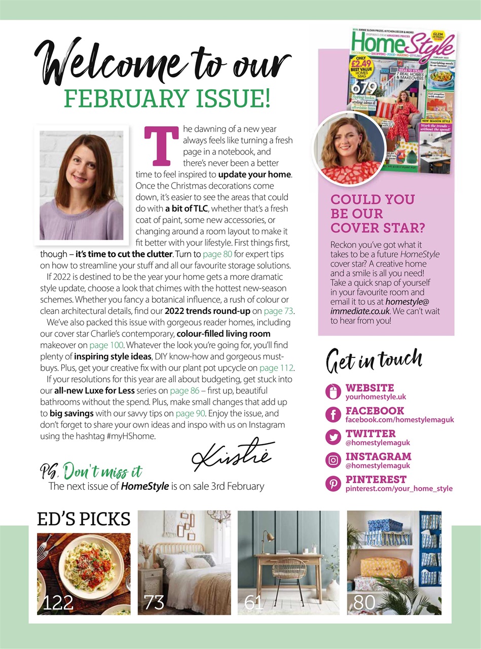 Homestyle Preview Pages