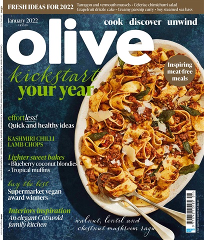 Olive Magazine issue January 2022