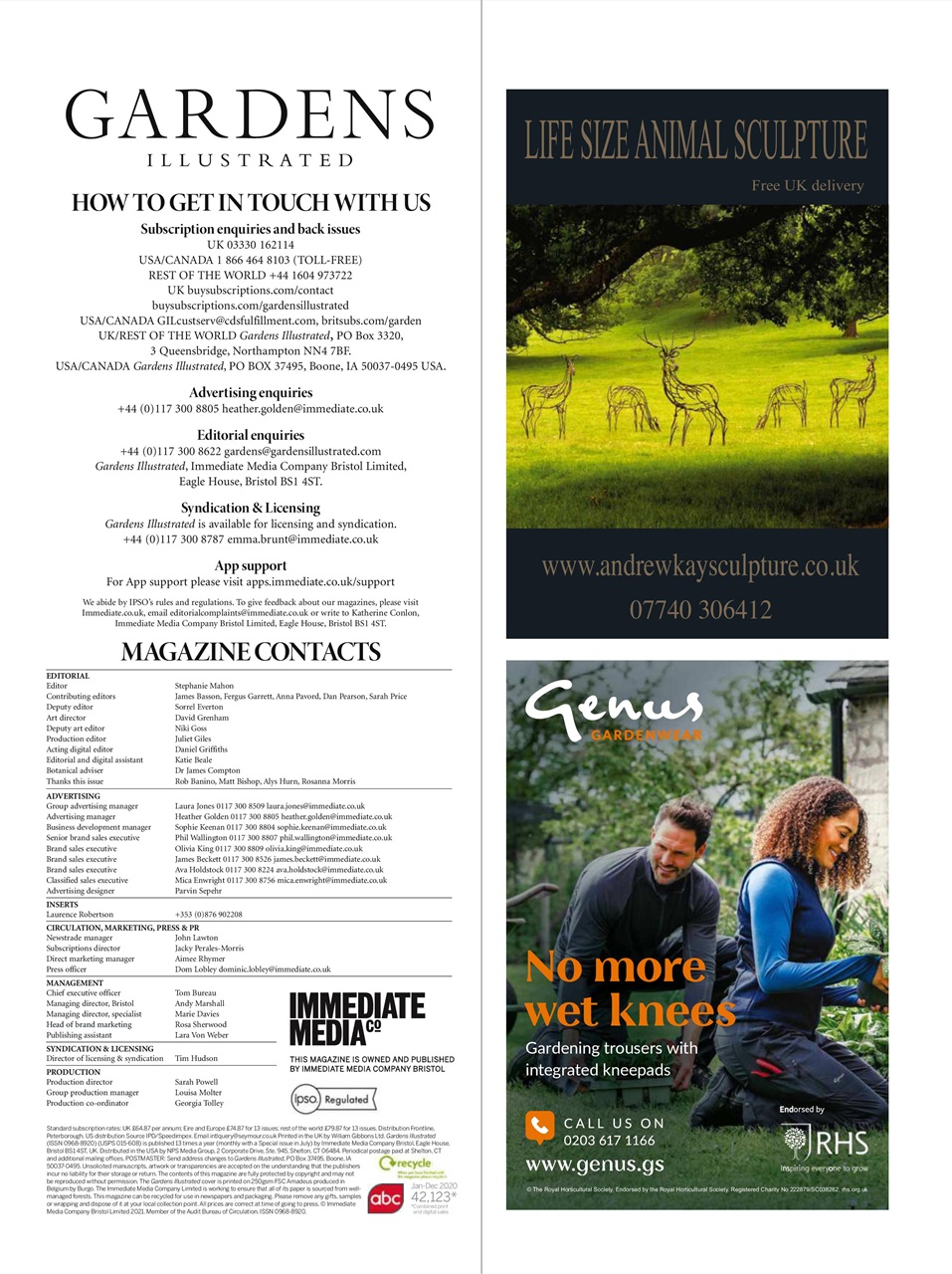 Gardens Illustrated Preview Pages