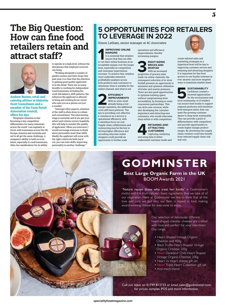 Speciality Food Preview Pages