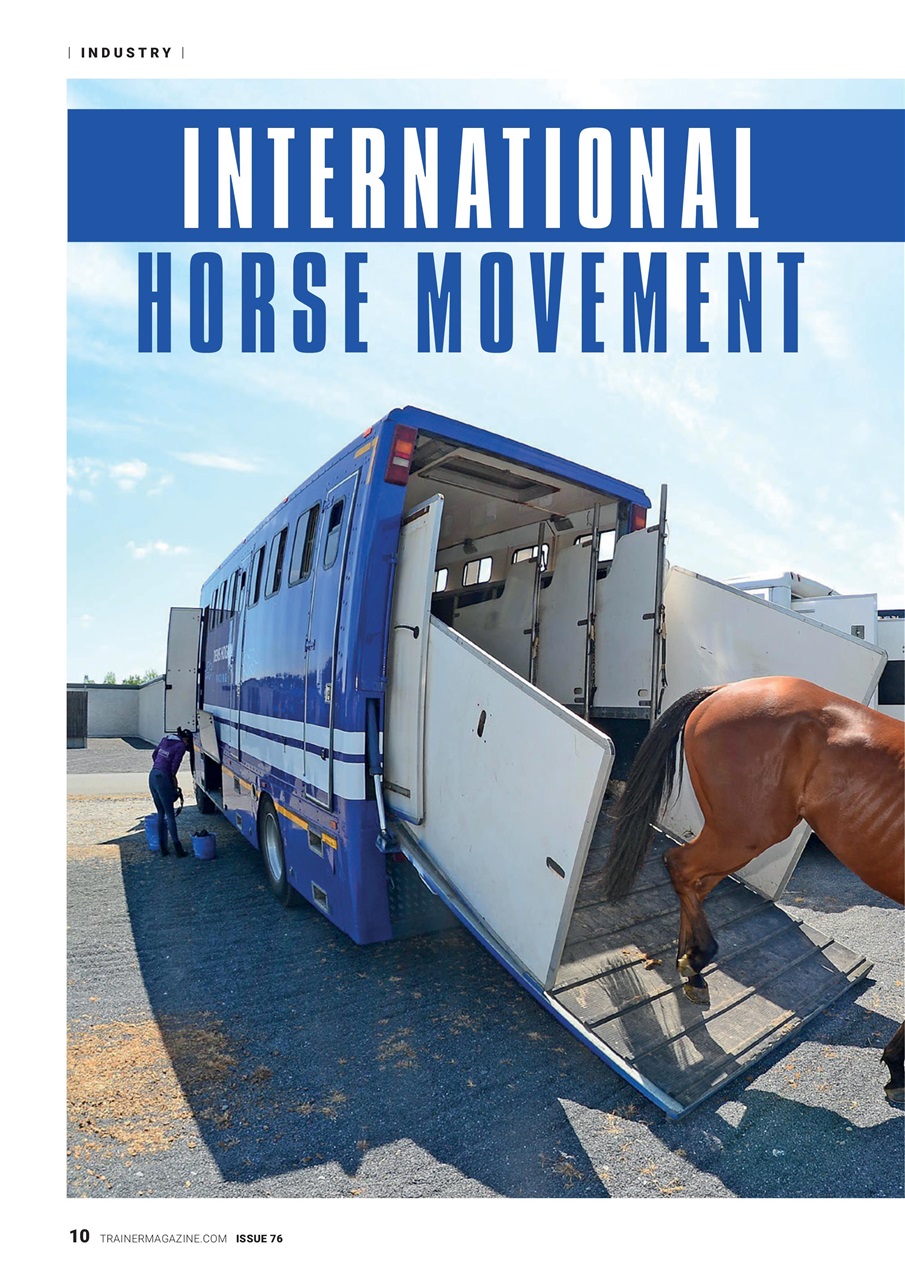 European Trainer Magazine - horse racing Preview Pages