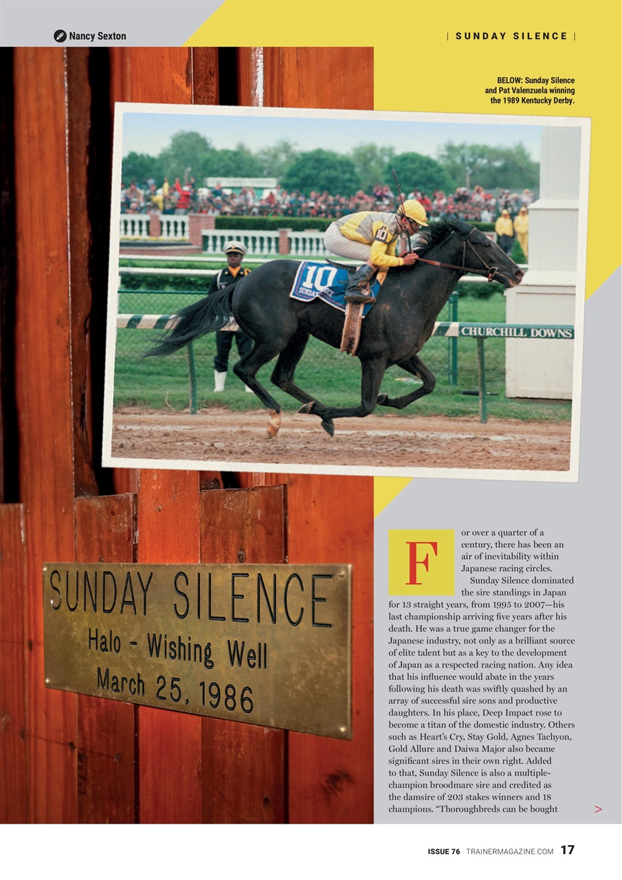 European Trainer Magazine - horse racing Preview Pages