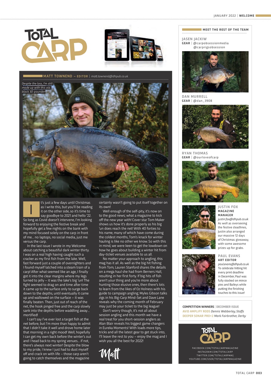 Total Carp Preview Pages