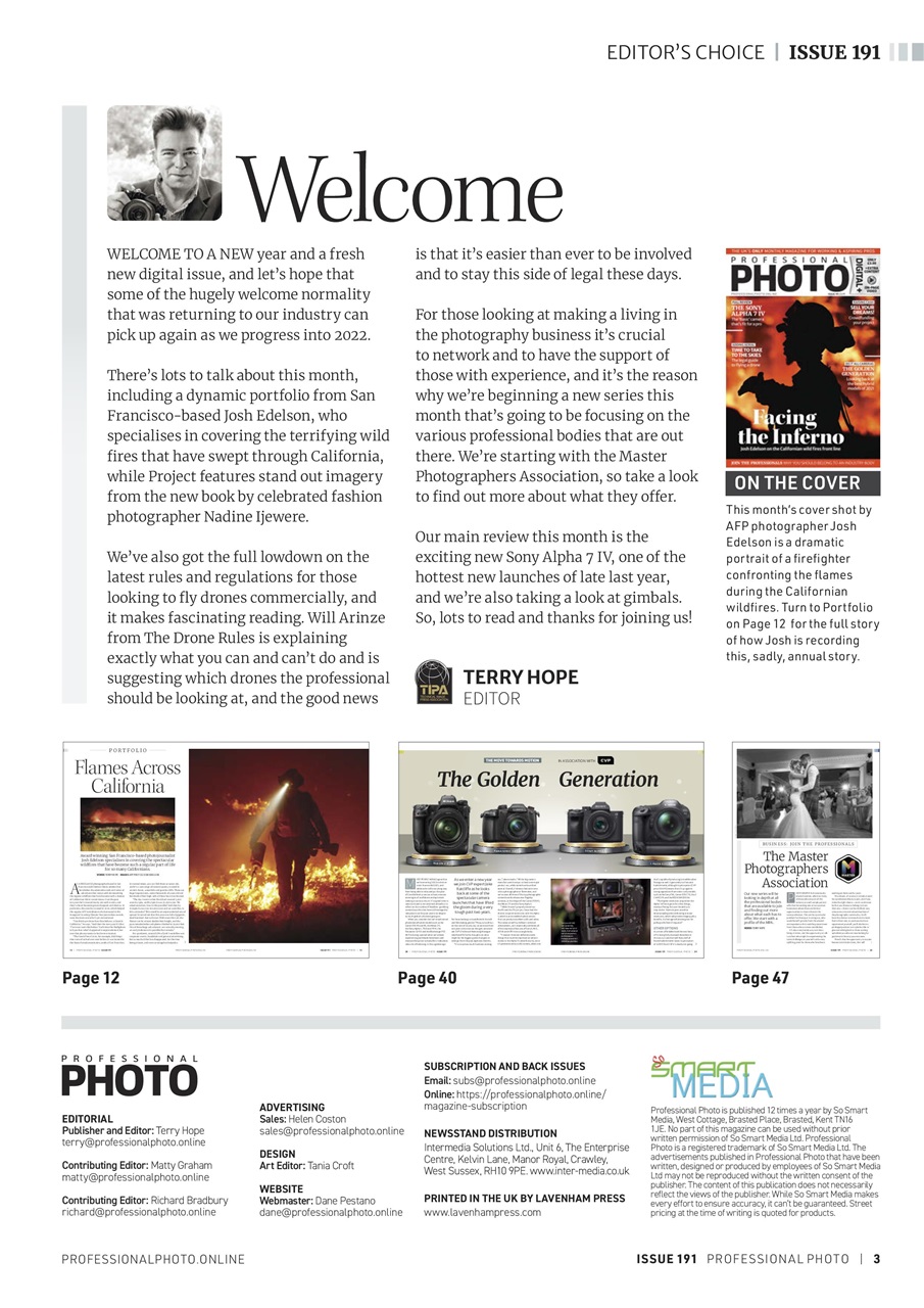 Professional Photo Preview Pages