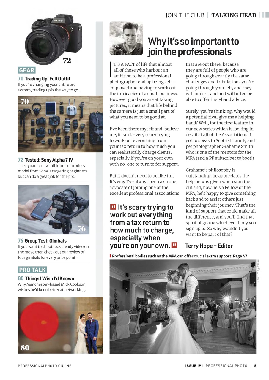 Professional Photo Preview Pages