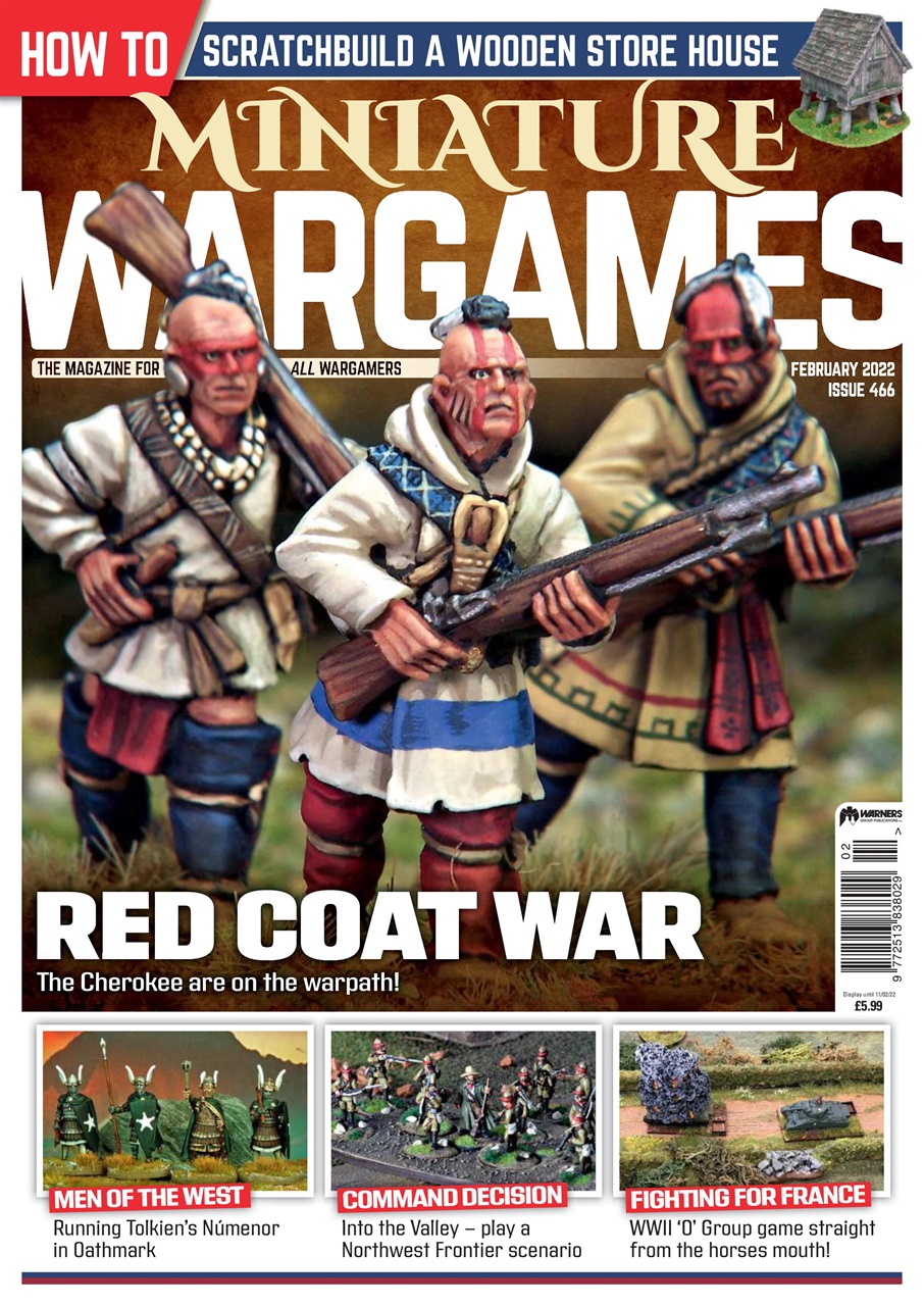 Miniature Wargames Preview Pages