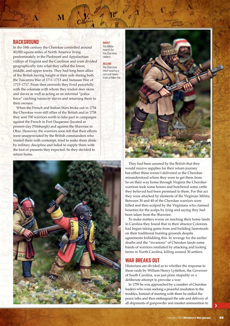 Miniature Wargames Preview Pages