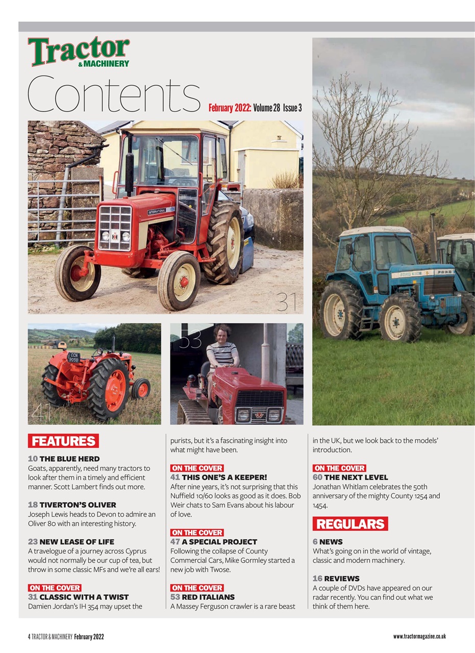 Tractor & Machinery Preview Pages