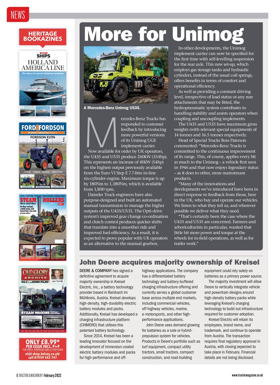 Tractor & Machinery Preview Pages