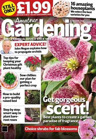 Amateur Gardening issue 15th January 2022