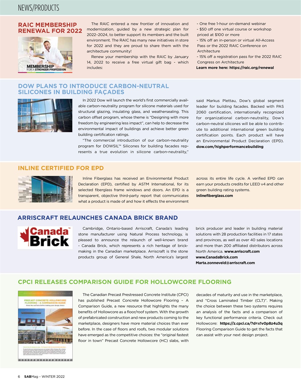 SABMag Preview Pages