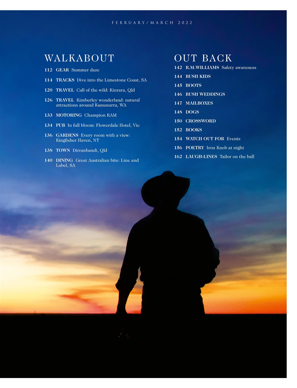 OUTBACK Magazine Preview Pages