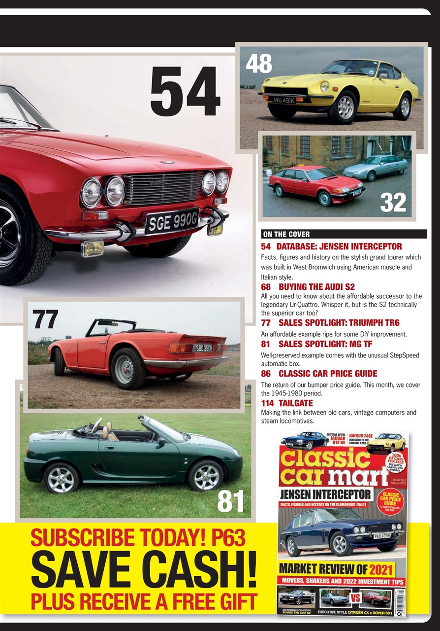 Classic Car Mart Preview Pages